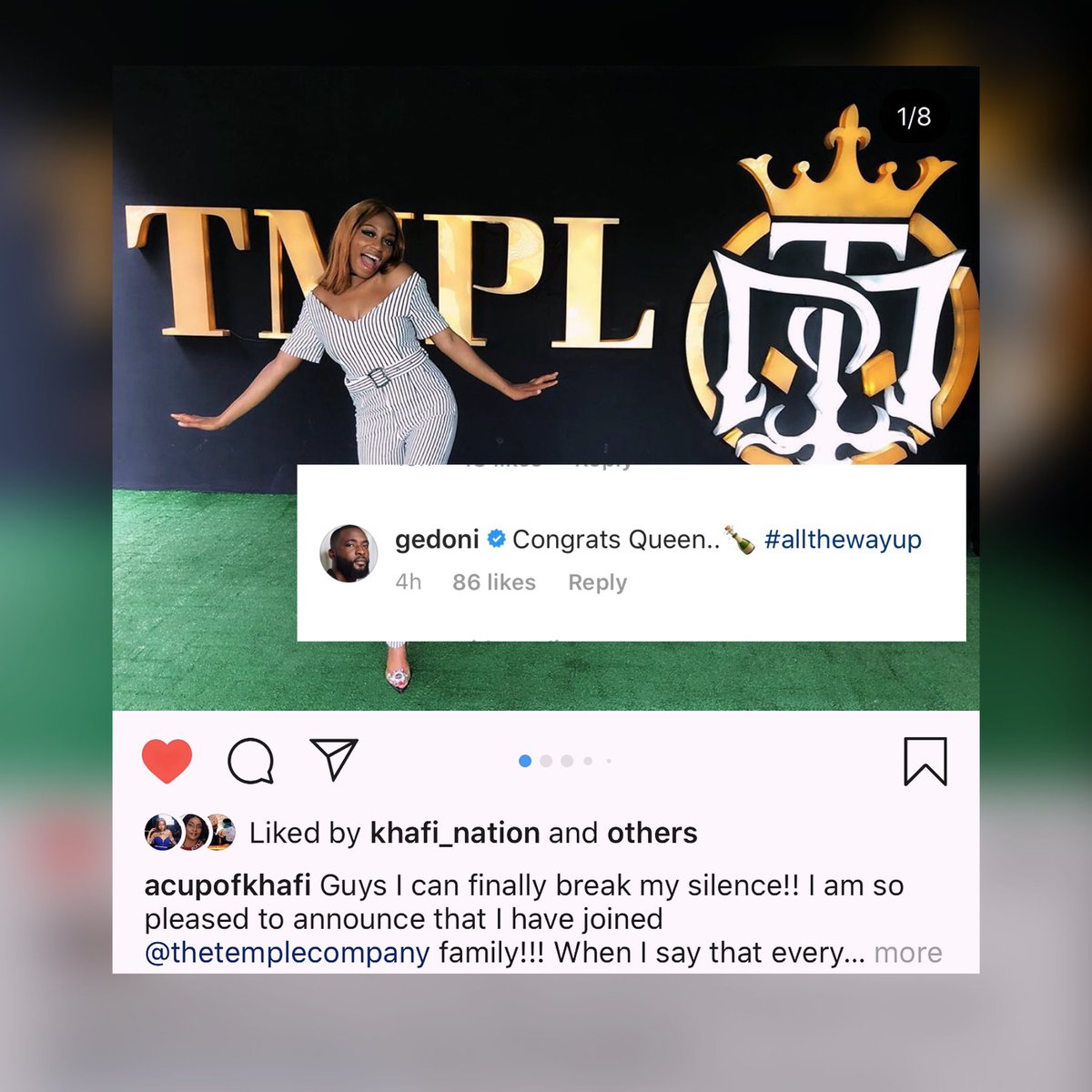 TellBabylove's tweet photo. Support is key 👌🙌👍
Learn from His and Hers 👇👇
💛🖤💛🖤 https://t.co/jvWIYCwEMi