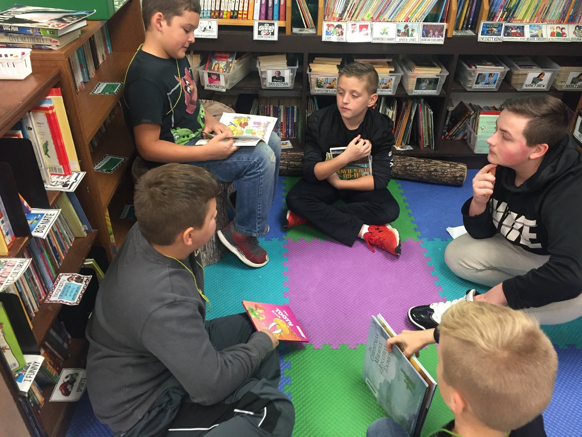 So much literacy enhancement going on over the last week!  We loved reading with the 8th graders and learning from the 5th graders!  #tweetingTuesday @GWCarverES