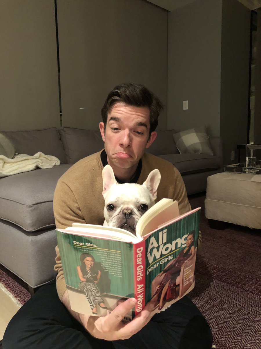John Mulaney Dog Petunia - Christoper