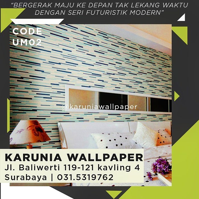 udkarunia's tweet image. MASYARAKAT MODERN, cocoknya mah dinding MODERN JUGA KAYAK GINI !
karuniawallpaper.com
-
KARUNIA WALLPAPER
jl Baliwerti 119-121 kavling 4 surabaya
031.5319762
#dindingrumah #dindingmodern #wallpaperimport