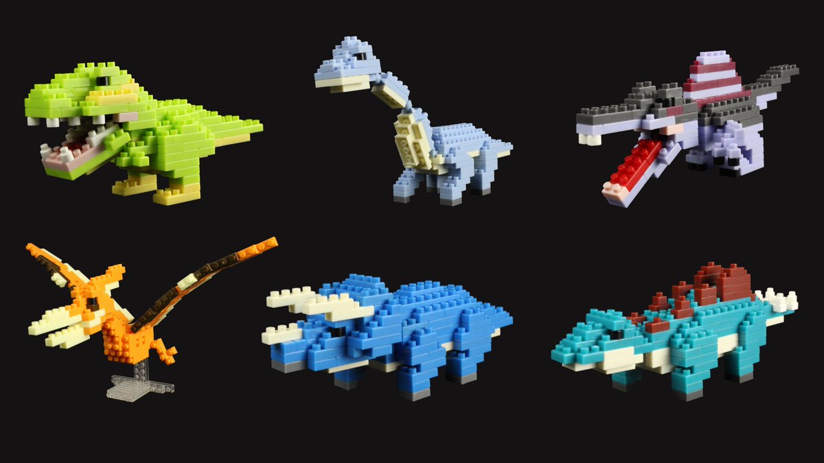 くまきん Kumakin V Twitter １００均ブロック ダイソー 材料費660円 プチブロックの新商品 恐竜のなかま 合体ロボを制作しました