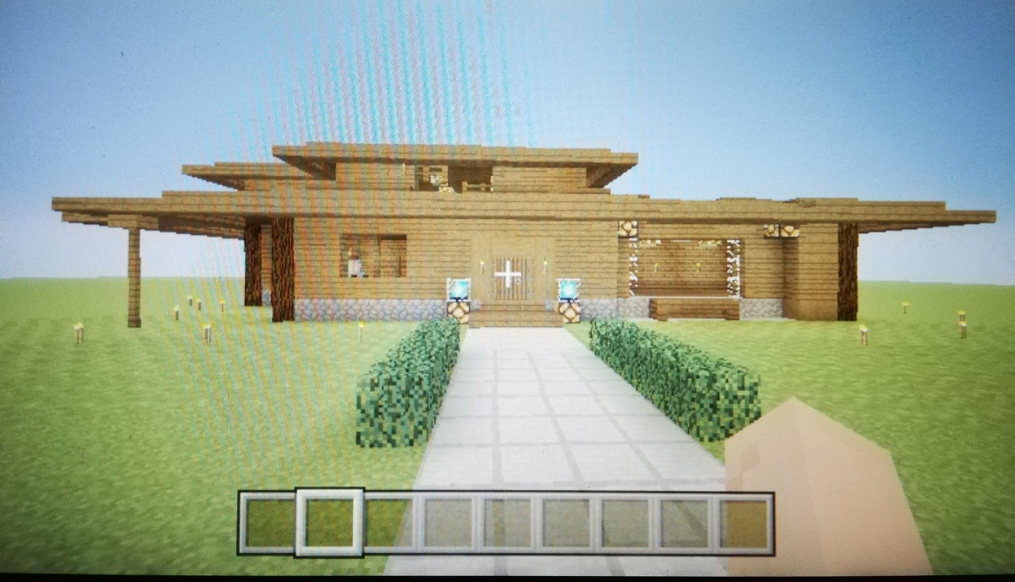 Shirasu Minecraft マインクラフト マイクラ Psvita Playstationvitaedition 豆腐建築しか建てた事ないせいで 変な家できた やっぱりセンスないっすわ T Co Kckorpxhxh Twitter