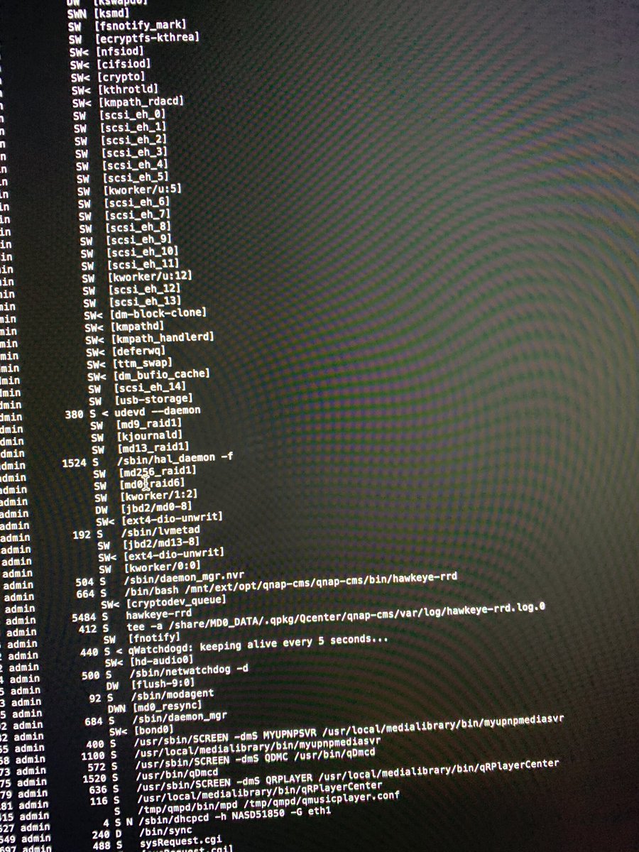 adolwyn's tweet image. QNAPs are easy they said. No Linux knowledge required they said. #notahacker