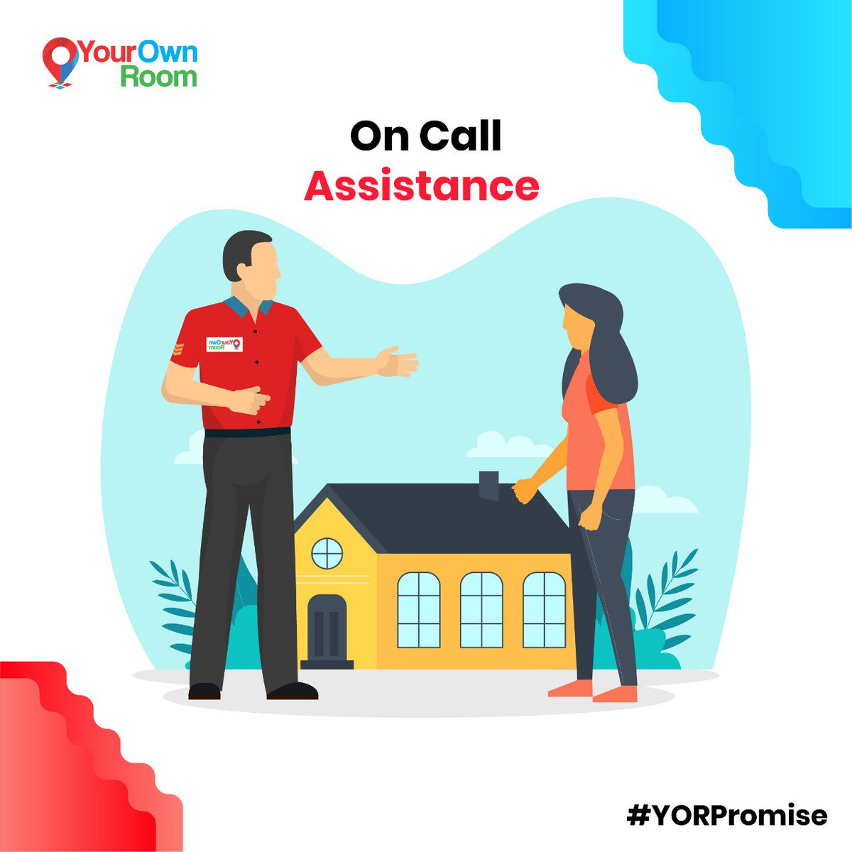 YourOwnROOM's tweet photo. We are just a call away for all your house needs #YORPromise
#FindThePerfectHouse #RentalSpaces #Coliving #ColivingSpace #SaveMore #YorOwnRoom
#Pune #Bangalore https://t.co/AzOIwTrYmy