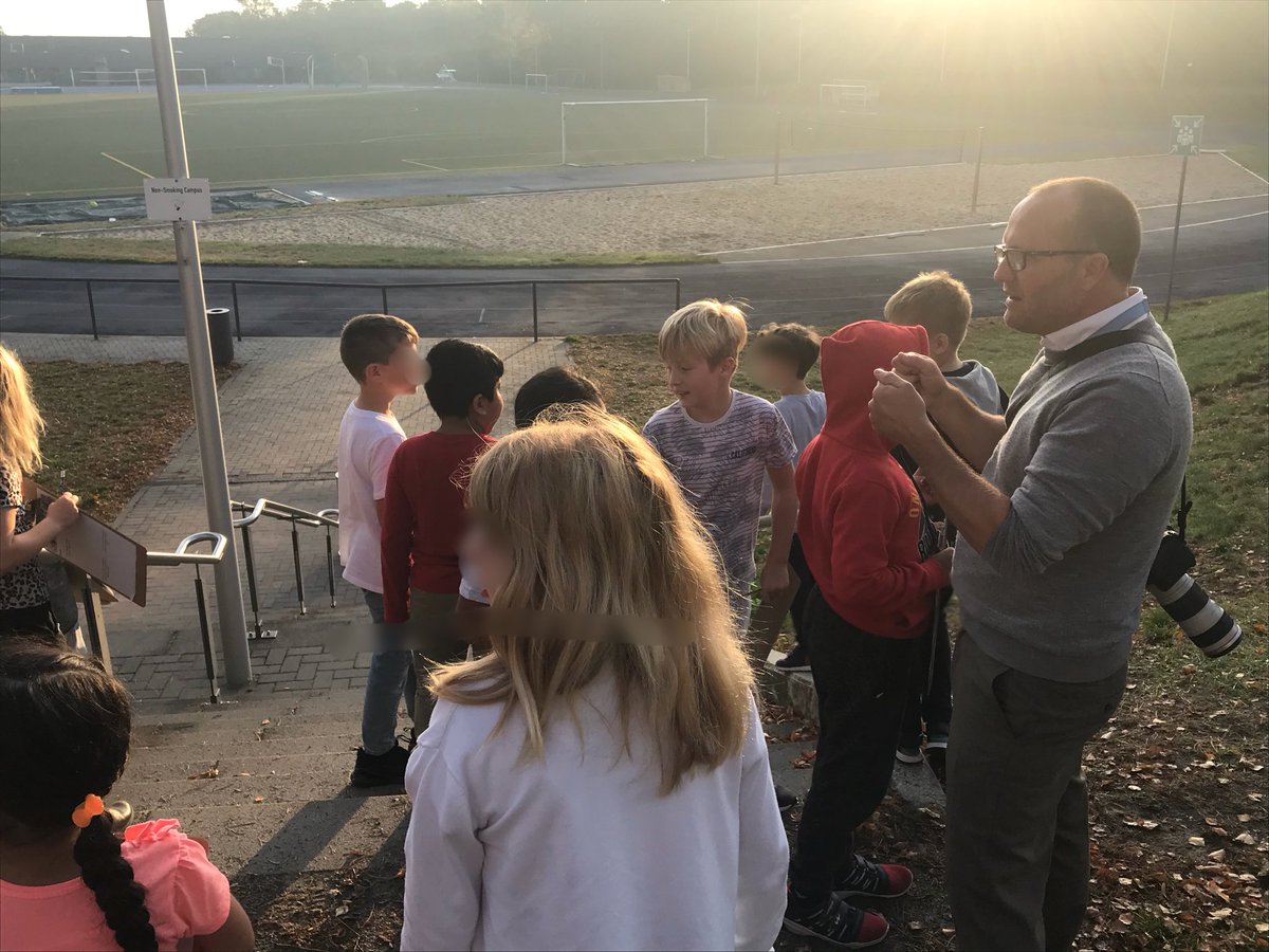 butcher74's tweet photo. Grade 3s learning with sunrise! So lucky to be teaching @BBISofficial in such a beautiful environment.
#LookingClosely at the #Design features of our school buildings. #DesignHunt @ProjectZeroHGSE @aishakrist, @JJ_Rains  &amp; @SciEdInnovator https://t.co/M6pBA0juco
