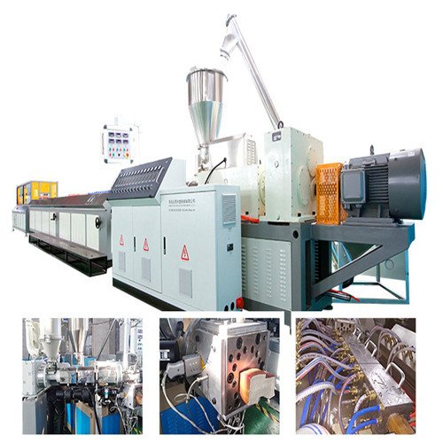 tongsanmachine's tweet image. WPC door frame making machine
1,material: PVC+wood
2,extruder: high output conical double screw
3,calibrator:high speed cooling #wpcWindowAndDoorFrameMakingMachine #pvcWindowMachine #wpcDoorFrameExtrusionLine #pvcDoorMakingMachine #pvcProfileMachine