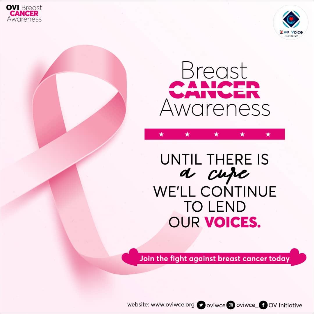 OVIWCE Medical and Public Health Team presents -
October Breast Cancer Awareness Campaign
#SelfExam 
#BCAM
 #OVIWCE