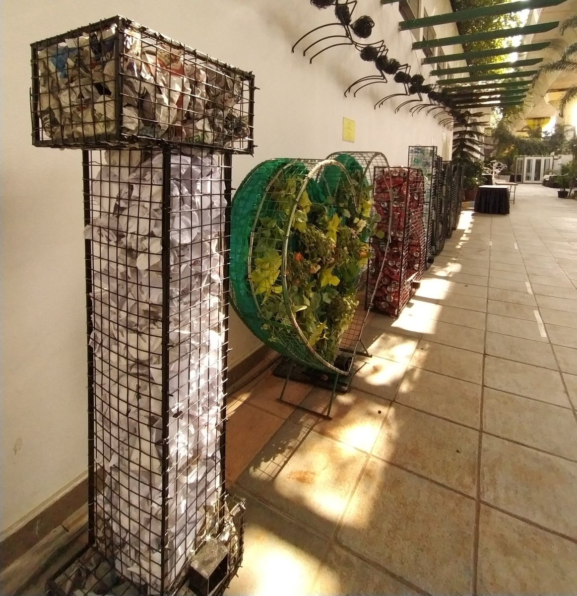 10by10studio's tweet photo. 10by10 studio’s take on today’s theme – Design and Ecology at #Designuru 2.0 is reflected through our installation Vital'uru. It exhibits LED lights running on sensors thereby displaying energy efficiency and shows the journey of #Bangaloreans towards the waste management. https://t.co/Ol2FxLBWt5