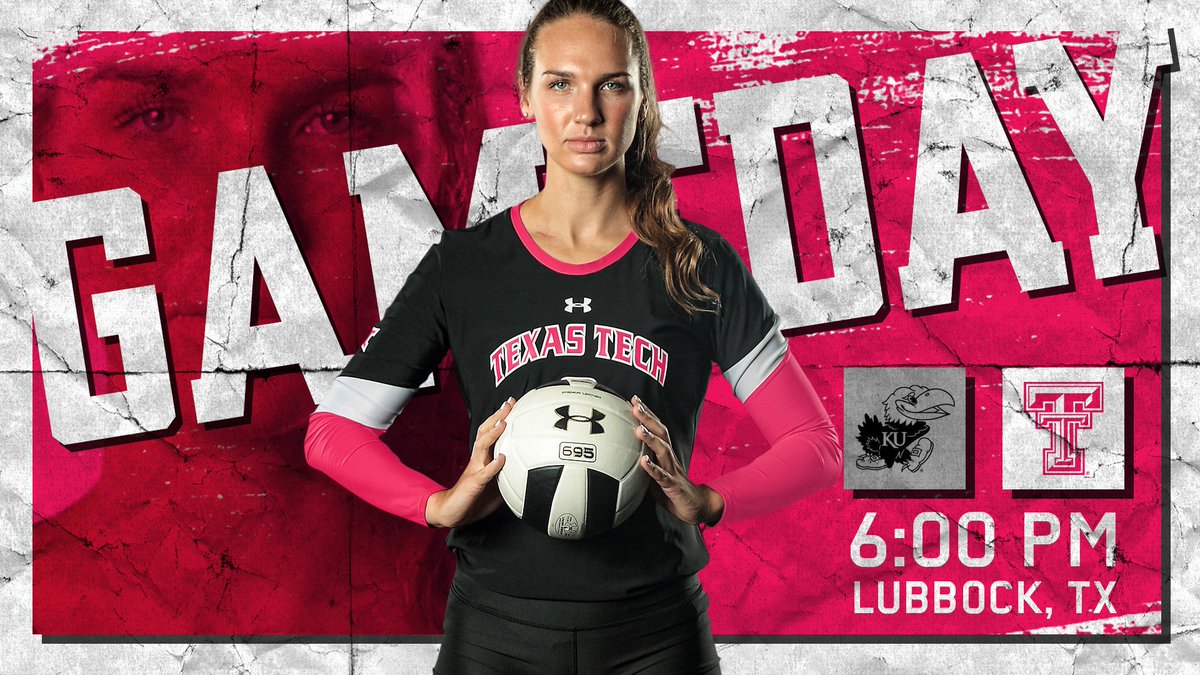 𝐋𝐄𝐓'𝐒 𝐆𝐄𝐓 𝐈𝐓!

🆚 Kansas
⏰ 6 PM
📍 Lubbock, TX
🏟 <a href="/UnitedSpArena/">United Supermarkets Arena</a>
📊 bit.ly/TTUVBstats
📺 bit.ly/35DsyGM (FSSW)
🎟 Wear pink - $3 ticket! 
📝 Silent Auction

🔴#WreckEm⚫️