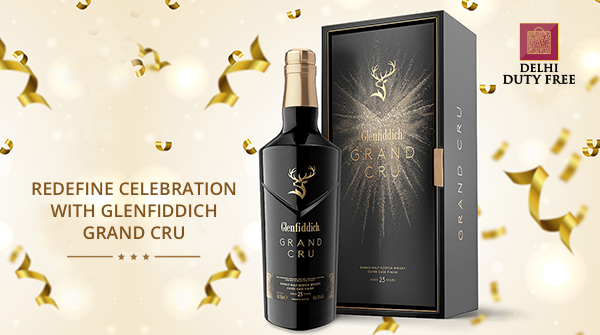 DelhiDutyFree's tweet image. No matter what the occasion is, go grand with #Glenﬁddich Grand Cru! @GlenfiddichSMW