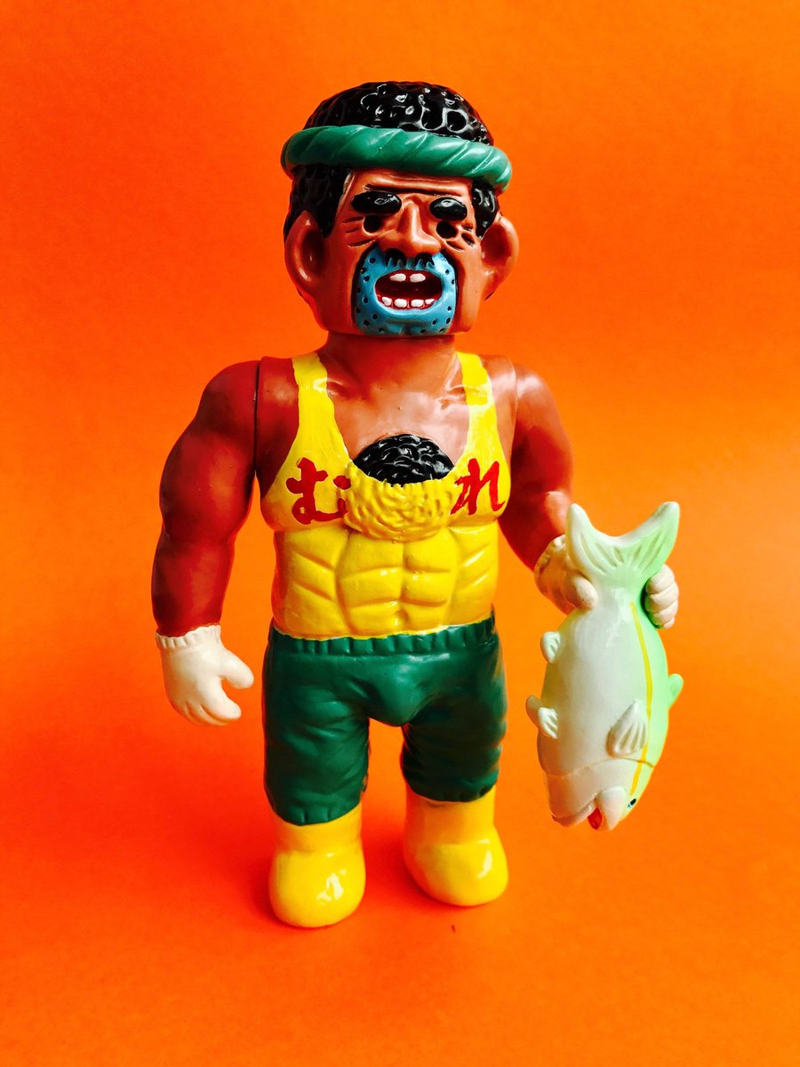 リンゴリラ 7期 ソフビ デハラユキノリ 万事屋 インディーズソフビ 赤