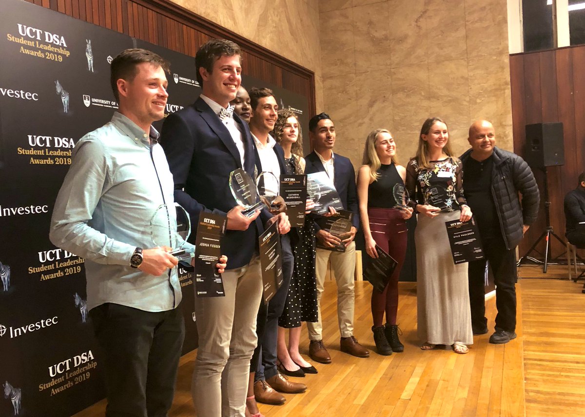 UCTStud_Dev's tweet photo. And the best Society Executive Team Award at the 2019 UCT DSA Student Leadership Awards goes to the UCT Surgical Society! Congratulations! #uct #uctsla #uctstudents @UCTSurgSoc @UCT_news https://t.co/9QtISPBBaj