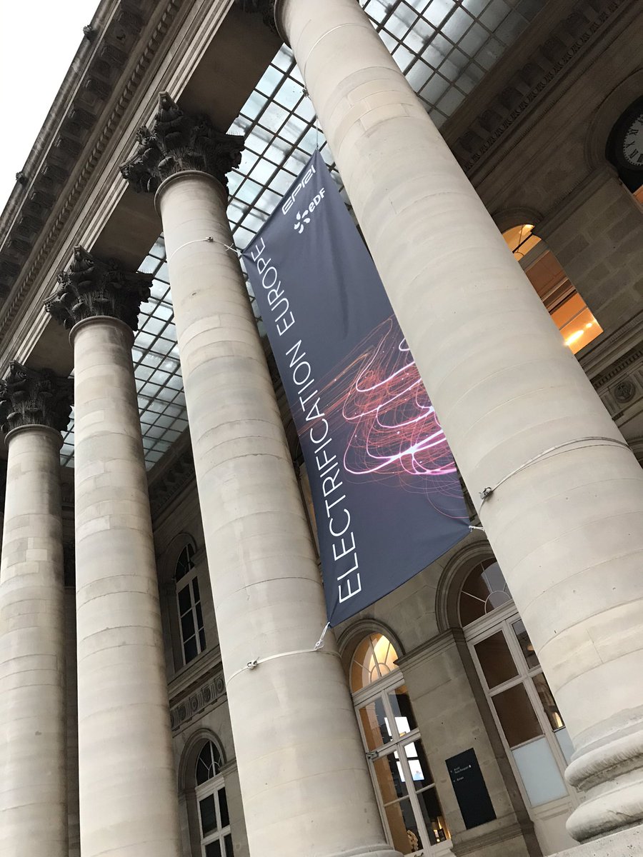EPRINews's tweet photo. Bonjour! Hello from the opening day of #electrificationeneurope. Follow along today for live updates from Paris. https://t.co/aYgFtrFiAe