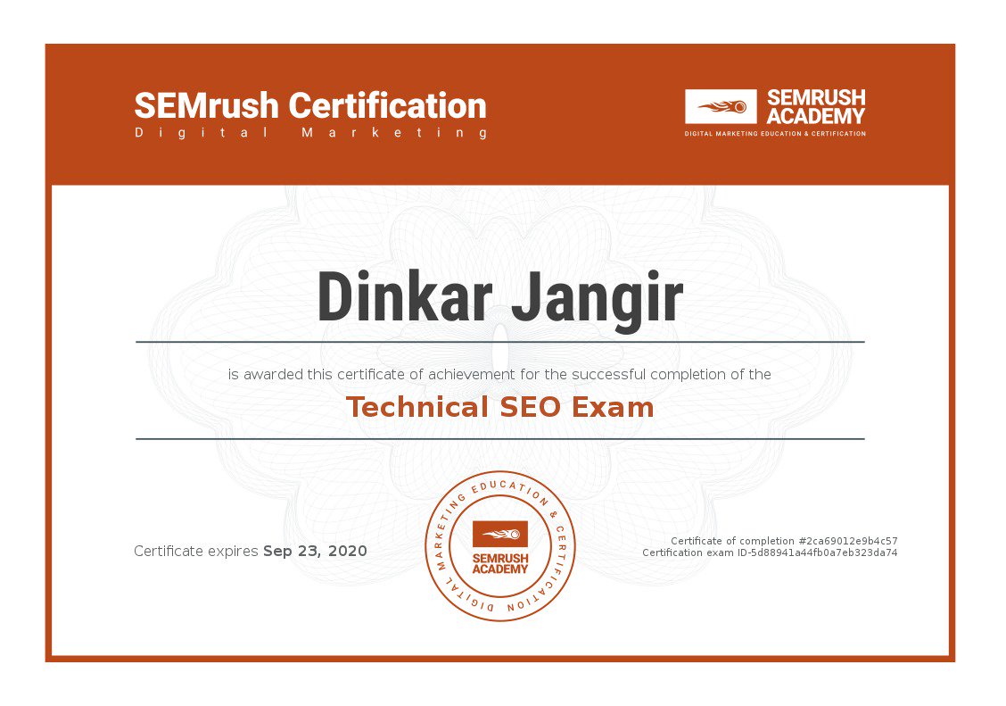 SEO_Engineers's tweet photo. SEO Engineers is Google Certified Digital Marketing Agency in Jaipur.
Providing Digital Marketing Services like Website Designing, Social Media, Google Ads and SEO

Call: 9672739900
Visit: https://t.co/JHEHzDTOVU
#googlecertificates #certificates #semrushcertificates https://t.co/usj3dus8bV