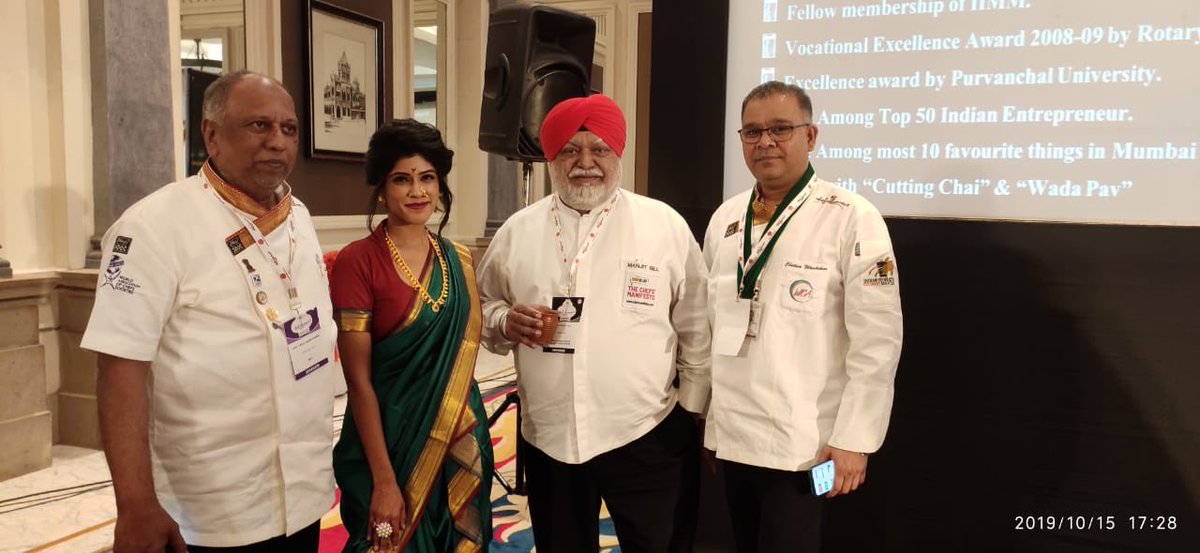 iambeingshikha's tweet photo. It was an awakening meeting the culinary custodians yesterday at #chefs #Connect at @ITCHotels #ITCMaratha
#HappyHost @EVENTFAQS @MumbaiMirror https://t.co/JwkRve3Th0