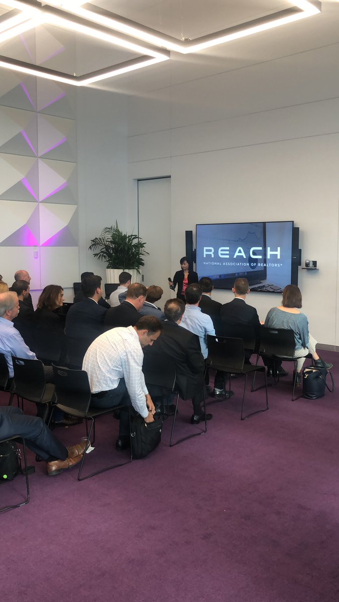 IHolmyrd's tweet image. @ShelliTrung doing her thing at the @REACH_Au @kpmgaustralia  event discussing all things #futureofproptech