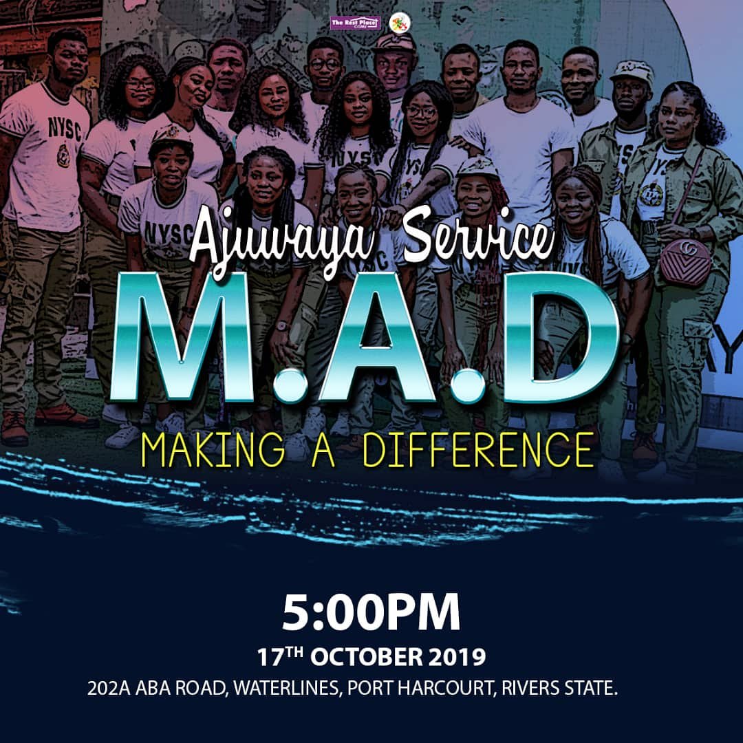 RestPlaceChurch's tweet photo. It's #AjuwayaService @therestplacecgmi tommorow, Thursday by 5:00PM.
You do not want to miss this as it is going to be an amazing time with @trpcorpers.

Come with someone.

#therestplacecgmi 
#ajuwayaservice 
#makingadifference
#ferventprayers https://t.co/y6SjVKcGX5