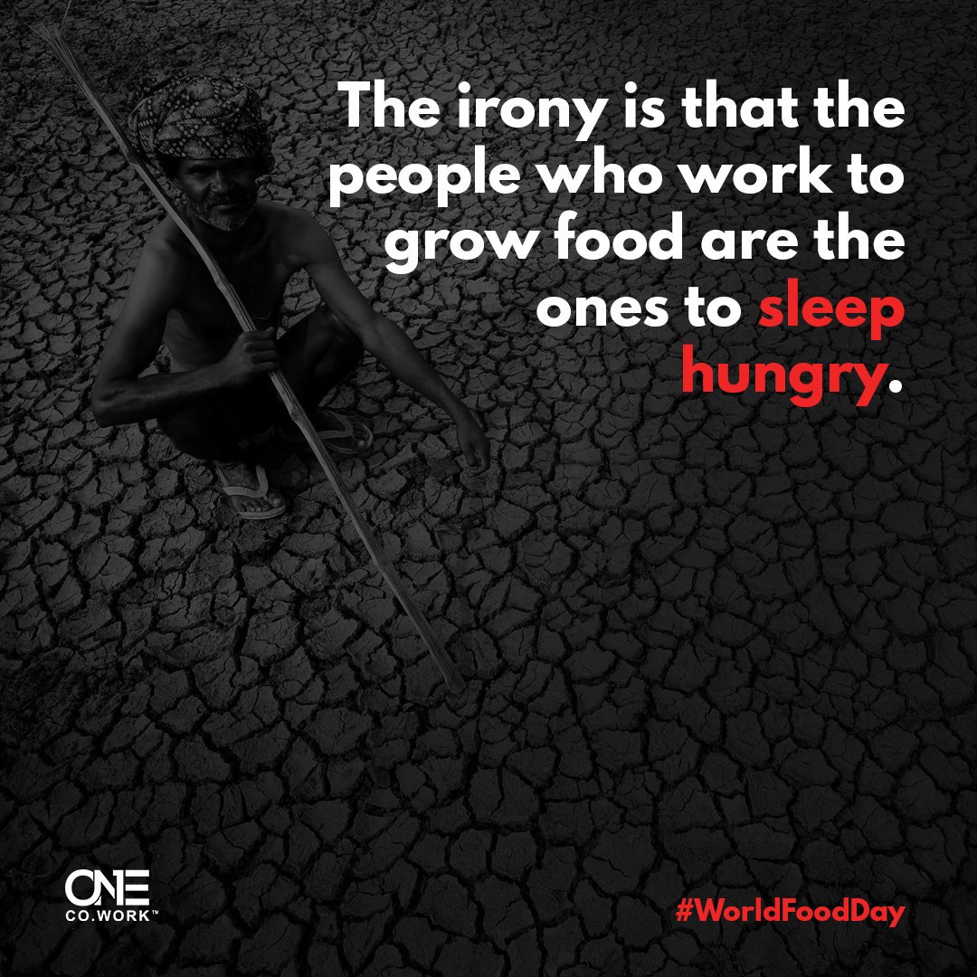 OneCoWork's tweet image. While you enjoy the exotic cuisines and have a plate full of delicacies, make sure you take only what you can finish.
Don't waste food.
There are people who still have nothing to eat.

#OneCoWork #DontWaste #WorldFoodDay