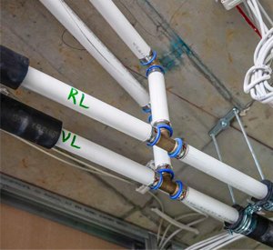 wienerberger's tweet image. #wienerberger provides #systemsolutions - hence not only the façade of our new headquarters is made of our own bricks, the #wienerbergerhouse is equipped with state-of-the-art pipe systems from #pipelife: from building services to electrical installation and irrigation.