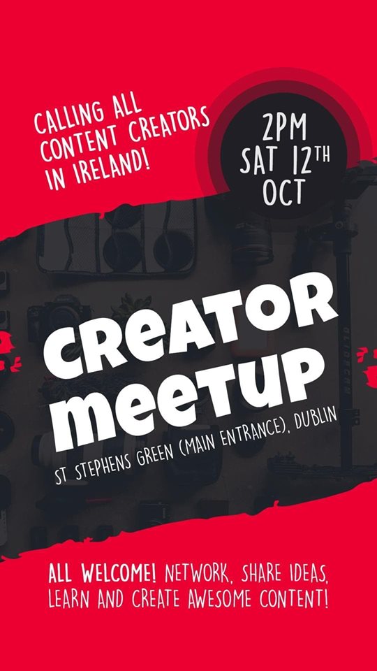 ProvisionVisua1's tweet photo. Over the weekend we had the opportunity of meeting with some amazing #contentcreators from all around #Ireland. We discussed our journeys, shared tips and tricks and of course created content. It's great seeing a sense of community amongst #Irishcreators https://t.co/XmuqppoLbM