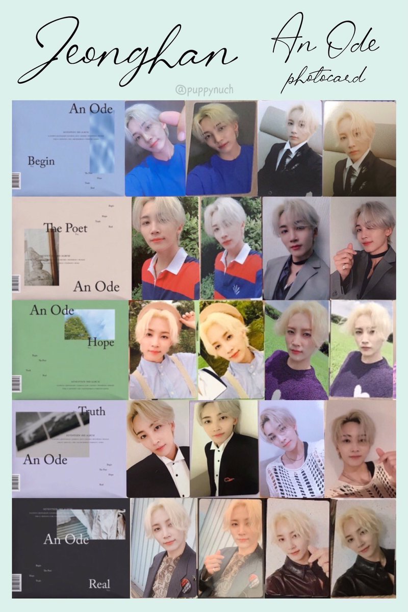 最大75%オフ! トレカ SEVENTEEN ホシ an ode hmv 特典 i9tmg.com.br