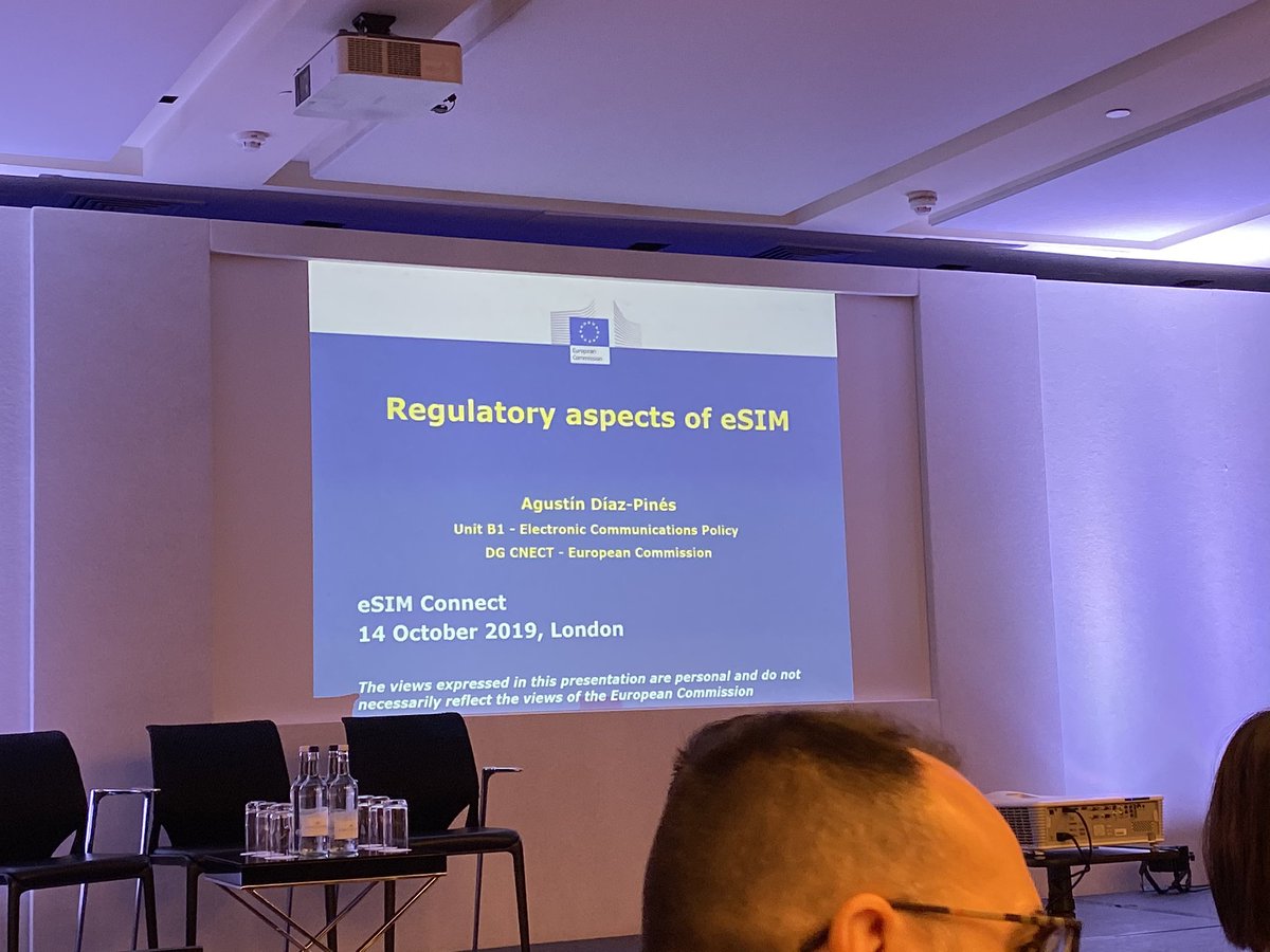 jamesmreynolds's tweet photo. Biggest reaction so far today was when Agustin from the EU Commission said you don’t always need to regulate for things to succeed #esimconnect https://t.co/PzHcHx3Ubl