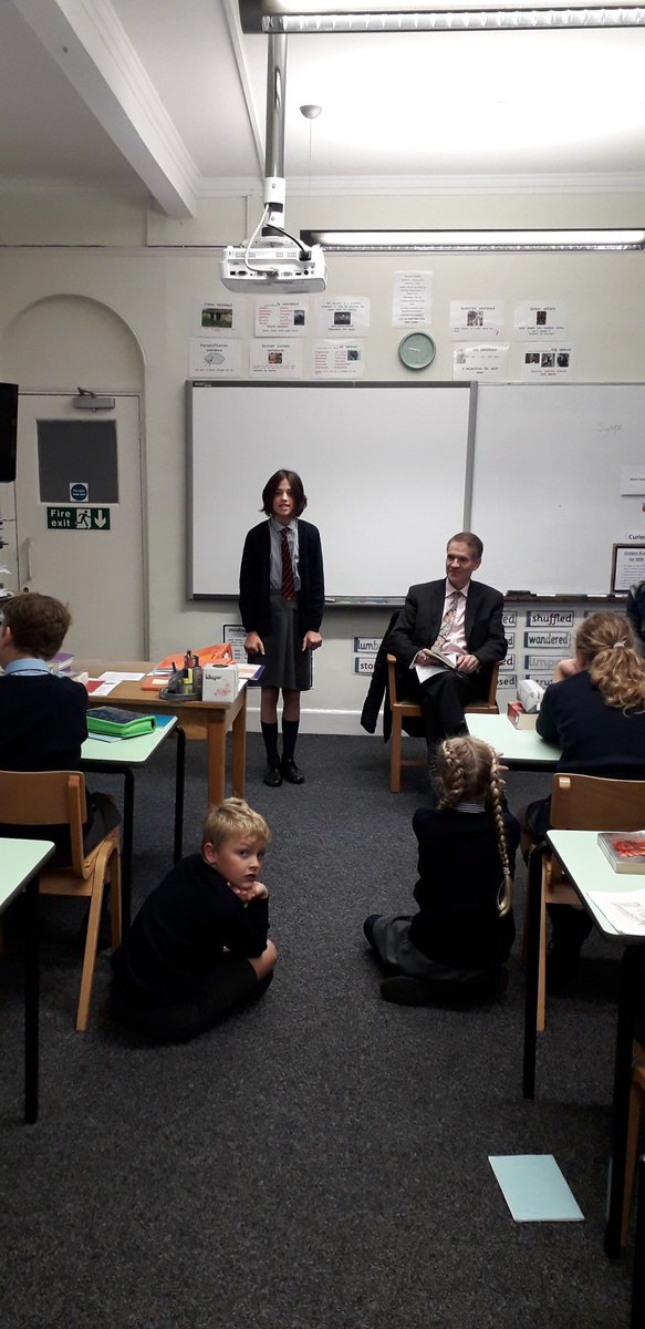 KingsStAlbans's tweet photo. Children have learnt a favourite poem for the House Poetry Recital Competition and enjoyed practising them in house this morning. #discoveryourpassion #supportiveaudience #oldschool @KSWAcademic https://t.co/rNku8pKVMy