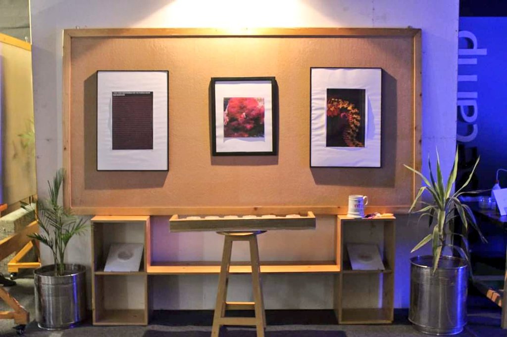 peshawar2o's tweet photo. 30 art pieces were showcased at the Agar Art Exhibition. Our Bio Artist-in-residence showcased bacterial crystals. These crystals are like crayons and water paints. @ASMicrobiology #art #Peshawar https://t.co/ycxMLii7fa