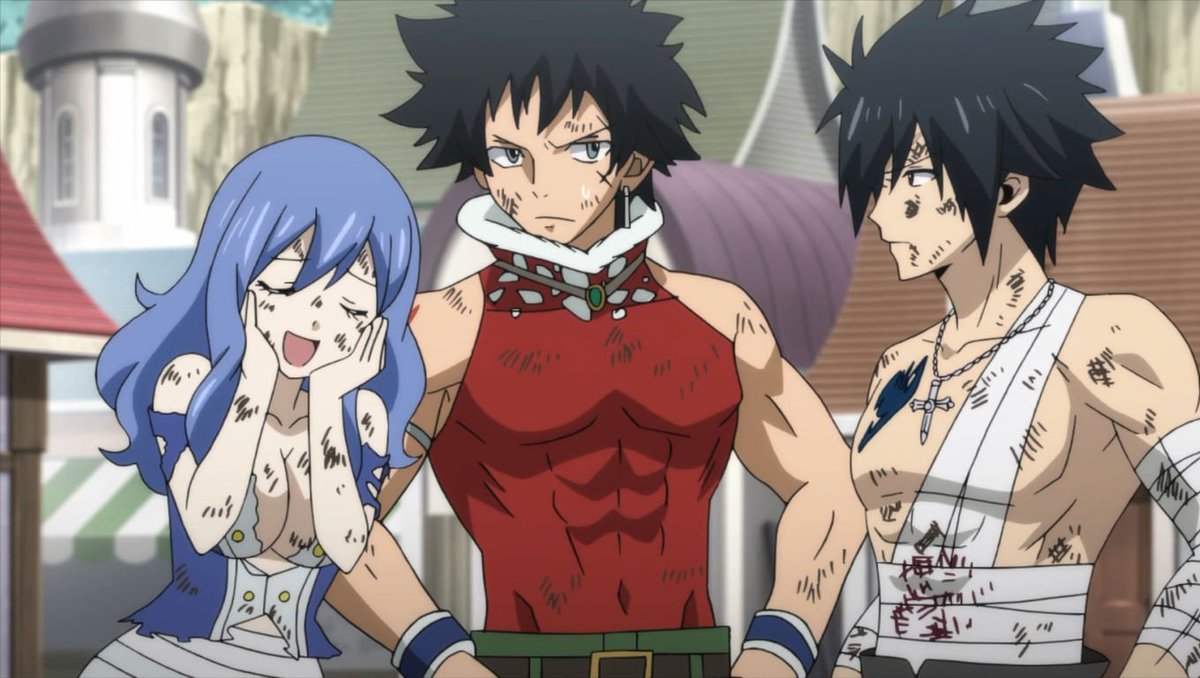 ソノン Pe Twitter アニメ Fairy Tail 326話 フェアリーテイル 危機的状況でもグレイと一緒なら平常運転のジュビア 美化されすぎて ほぼ別人 可愛くな い いや 可愛いや アクノロギア強すぎて 勝てるイメージが湧かない どうやって決着するのか