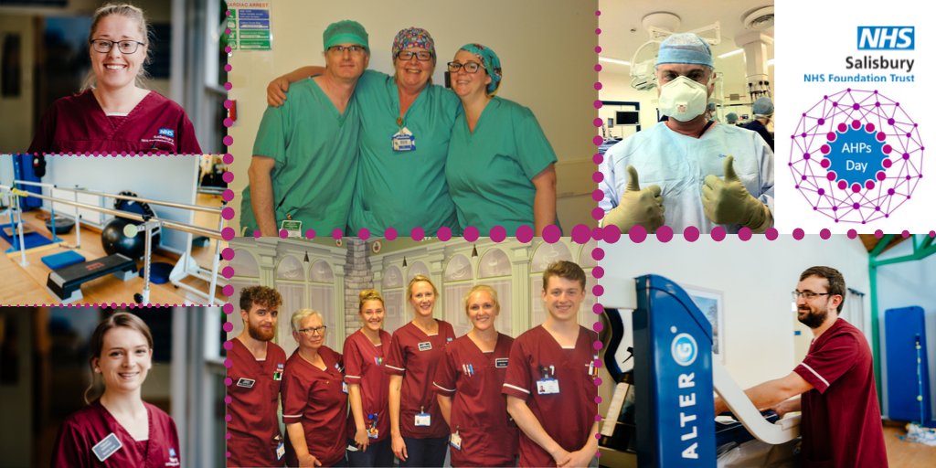 It's Allied health professionals day! Thank you to all of our AHP's <a href="/SalisburyNHS/">Salisbury Hospital</a> who do an outstanding job every day! #AHPsDay #proudtobeAHP #AHPsAlly pic.x.com/TPvarhjORL