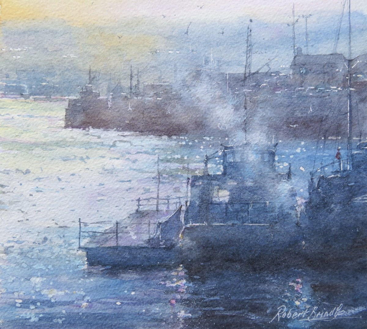 Robert Brindley's superb oils and watercolours in the exhibition:
#whitby #Istanbul #staithes #NorthYorkshire