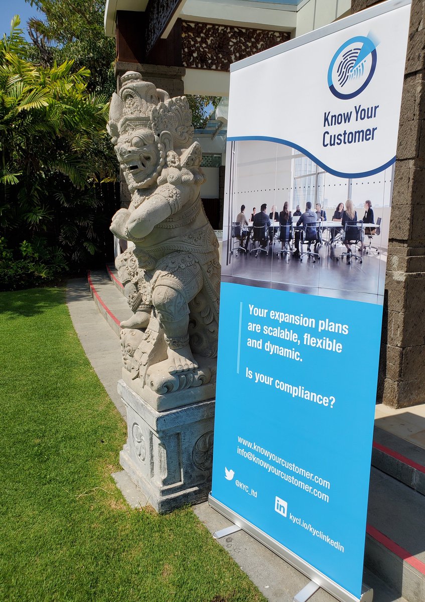 KYC_Ltd's tweet photo. Last week, we spent a wonderful couple of days at the #GlobalPaymentSummit #Asia in Indonesia! We were delighted to share how Know Your Customer is revolutionising the traditional approach to #KYC and #clientonboarding in the #payment sector across the #APAC region! https://t.co/PD49cJRCJz