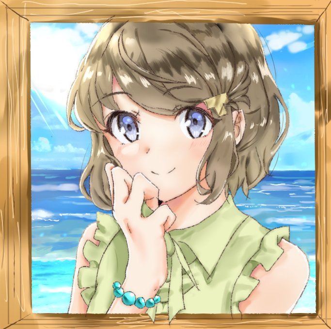andeskikou's tweet photo. なぜフチ仕様にしたかったのだろうか・・塗りって難しい
古賀ちゃんです
#古賀朋絵
#青ブタ https://t.co/bQ3qxKg3gV