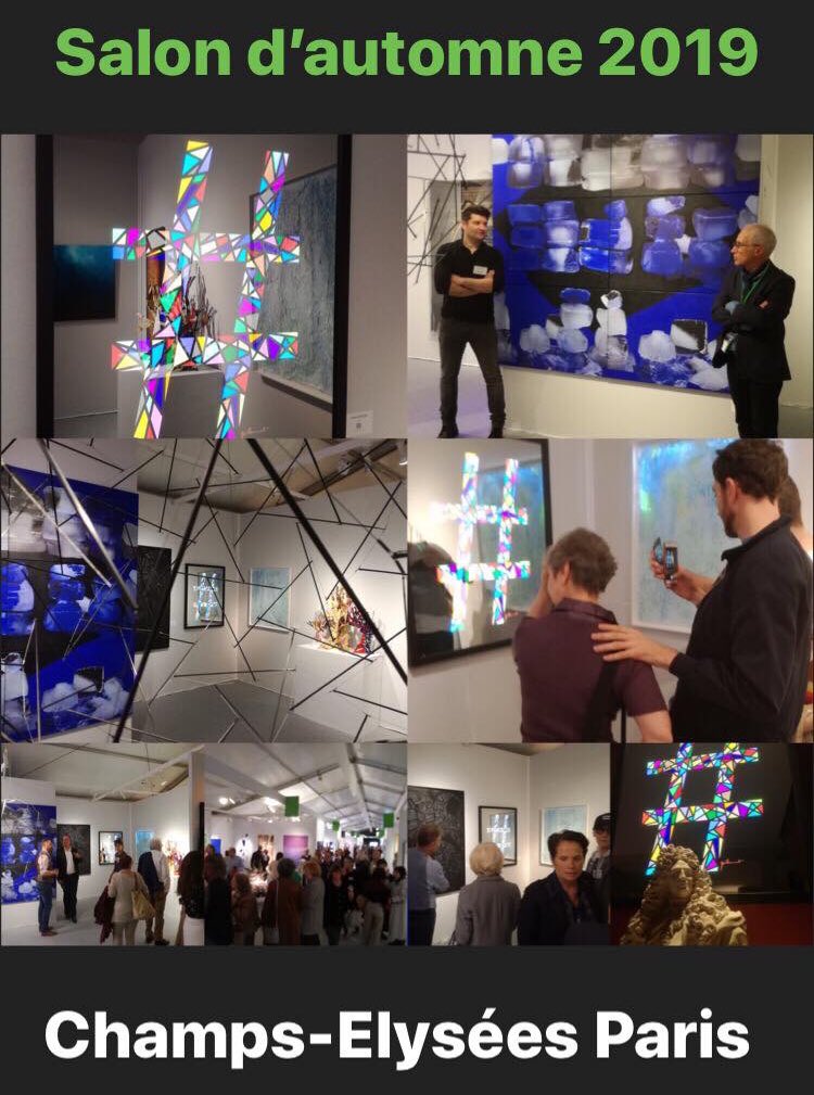 Hashtag 2.0
Exposé au Salon d’Automne de Paris 
Champs-Elysées 2019 <a href="/Salon_Automne/">Salon d'Automne</a> du 10 au 13 octobre
Place Georges Clemenceau   Paris 8ème