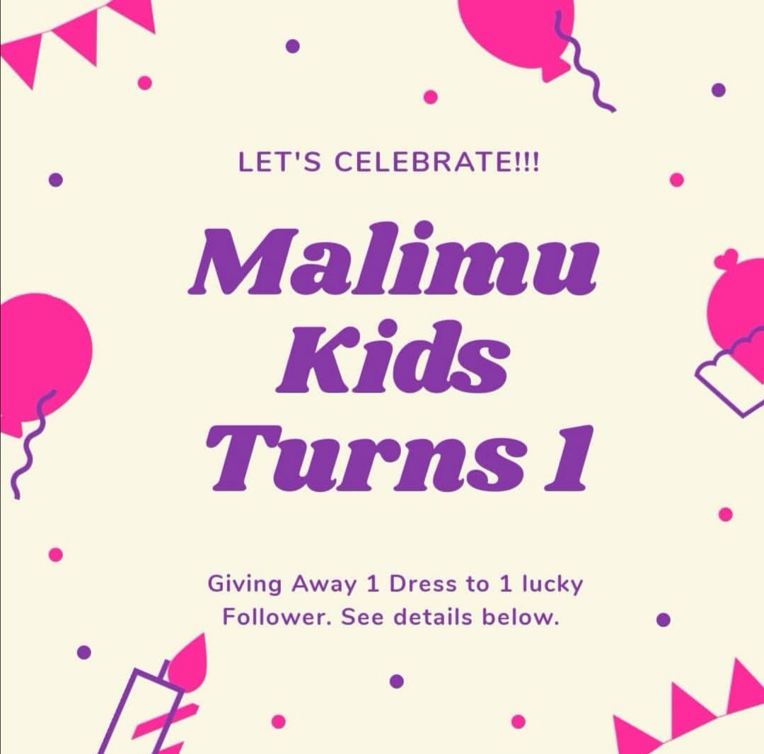 malimukids's tweet photo. We made it through the 1 year mark!!! Thank you ALL for your support. Please visit our Instagram page @malimukids for more details. #blackgirlmagic #Entrepreneurship #childrensboutique @GirlTalkZA @SayEntrepreneur @djsbu @sindivanzyl @tumisole @IAAE_SA @ekasiEntreprene https://t.co/U1ayUpHKiw