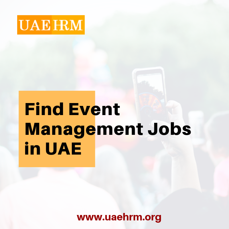 Looking for Event Management Jobs in UAE? Search for Event Management careers and vacancies with uaehrm. Register and Upload your CV now.
Visit: bit.ly/2pf7aqC
#eventmanagementjobs #eventmanagement #jobs #hrconsulting #resume #dubai #jobsindubai