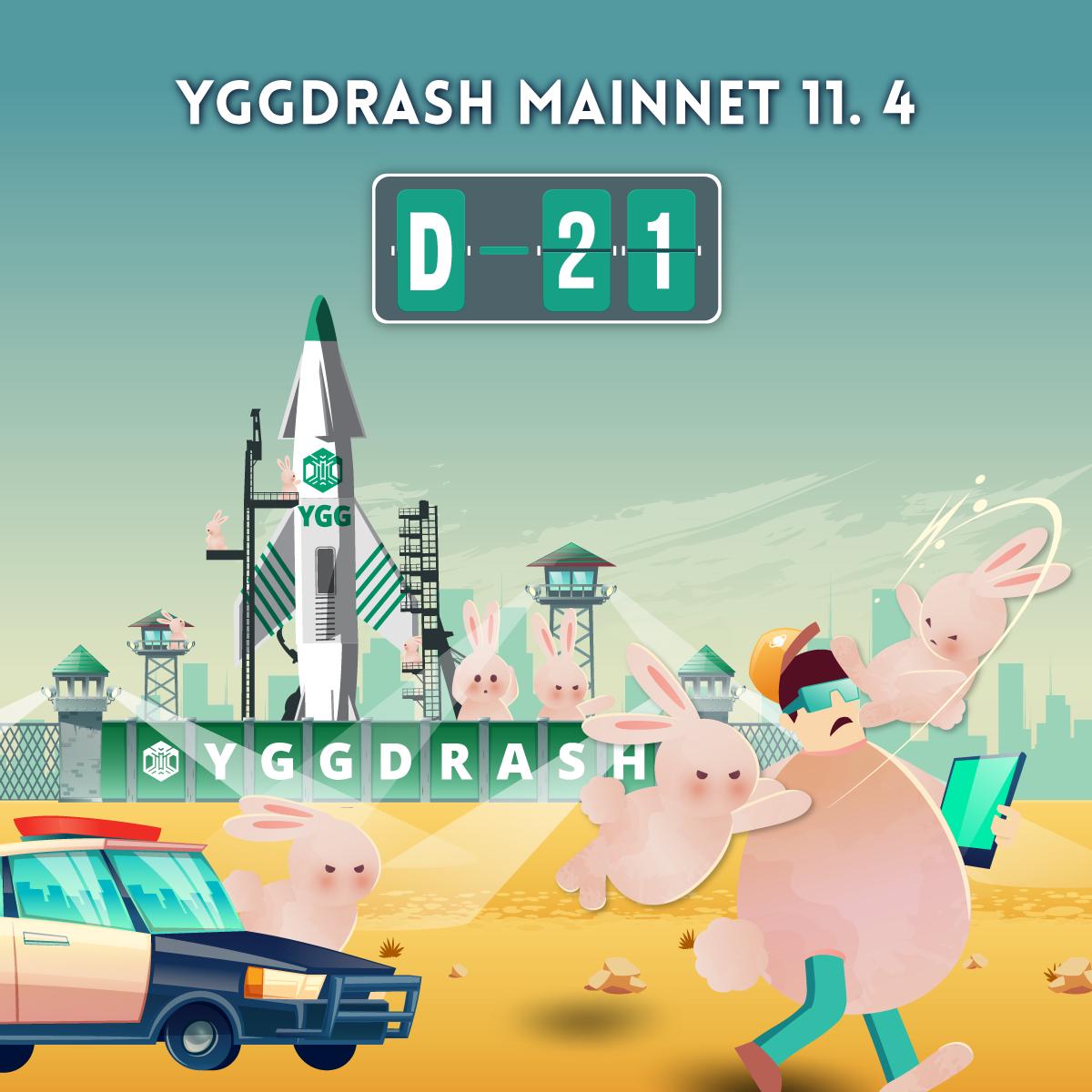 XMCS_Official's tweet photo. 🚀YGGDRASH MainNet D-21🚀

Join the airdrop event!
$5 worth of #YEED #airdrop will be provided to those who retweet this! The Team will randomly choose the winner.

Add
@YGGDRASHNews
and like and retweet this post with #GO_YGGDRASH_1104

GO_YGGDRASH_1104 ❌
#GO_YGGDRASH_1104 ⭕️ https://t.co/wJT98g0G0b