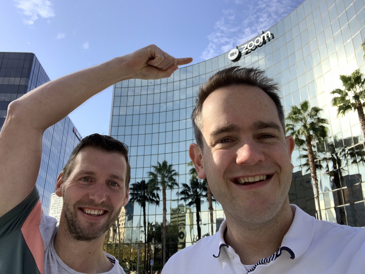 aboutRJ's tweet image. Wij zijn er klaar voor in San Jose 🇺🇸 Inspiratie en innovatie ophalen voor onze klanten. En natuurlijk Sir Richard Branson een handje schudden. @zoom_us #Zoomtopia19 #videoconferentie #SanJose #inspiratie