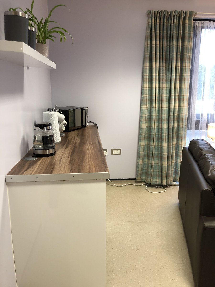 karenspiers2's tweet photo. ‘Agnes’ Room’ opened by @wendybascal family &amp; friends. Staff #wd24UHM have worked so hard to create this wonderful calming place for family use when staying with loved ones on the ward. 💜 #proud #makingeverymomentcount https://t.co/6y06Uj5wUS