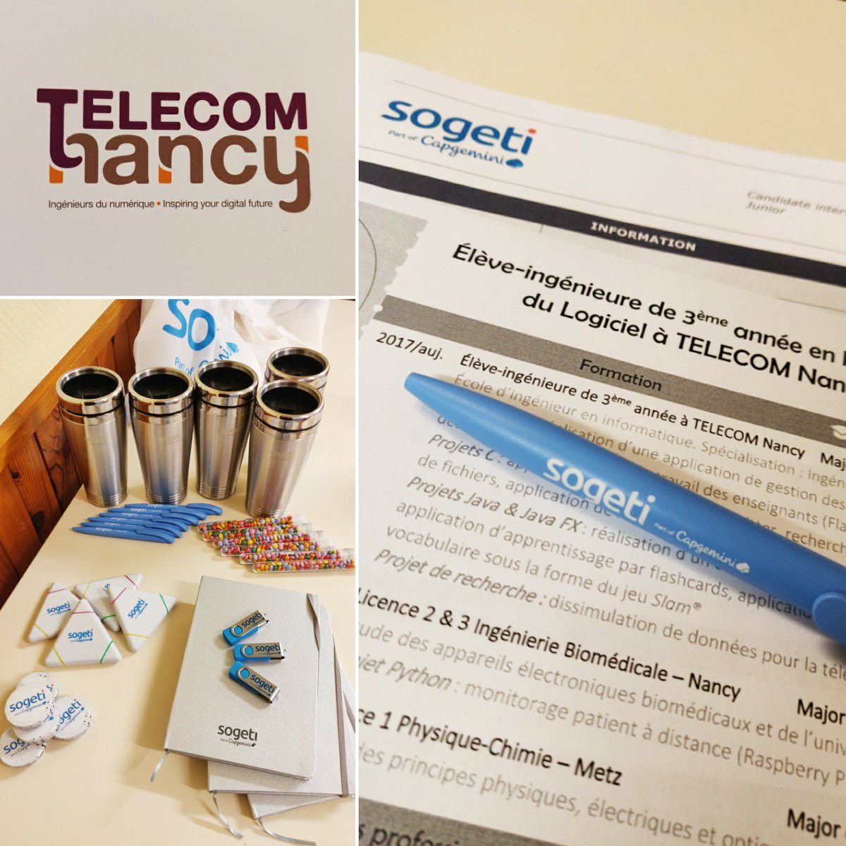#BackToSchool with <a href="/sogetibelux/">Sogeti Belux</a> <a href="/TELECOMNancy/">TELECOM Nancy</a>  last Friday. Always a pleasure to meet the future #YoungGraduates! 👩‍🎓👨🏻‍🎓 Thanks  for the warm welcome &amp; see u next year 😊 #PeopleMatterResultsCount #ValueInTheMaking
#Honesty #Boldness #Trust #Freedom #TeamSpirit #Modesty #Fun