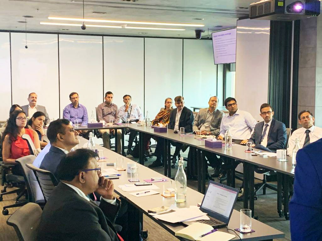 AmchamIndia's tweet image. Thank you @GrantThorntonIN and @GrantThorntonUS led by Steven Swappe, Rajesh Tripathi and team for addressing @AMCHAMIndia members in NewDelhi on US-India Advance Pricing Agreement (APA) Programmes. #USIndiaAPA  #AMCHAMLectureSeries