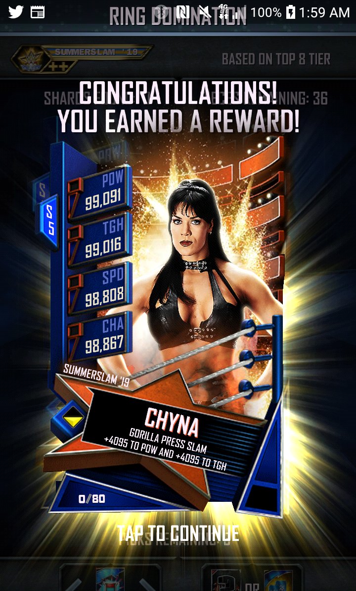 ninjastorstorm's tweet photo. Flu u might've ended my heroic Streak, but I will never let U end my Event Pro Streak!! #ScrewTheFlu #WWESuperCard https://t.co/IhjPPwhMlf