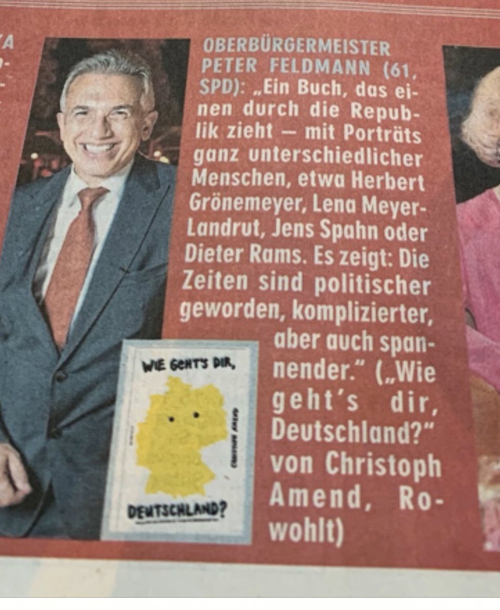 ch_amend's tweet photo. Welches Buch Peter Feldmann, Frankfurts OB, empfiehlt? 😁 https://t.co/uccgIvUyTI