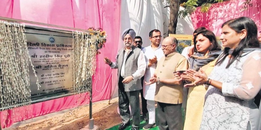 ddalandPooling's tweet photo. Dwarka sub-city has received a Rs 292-crore civic and sports infrastructure push with Union Minister Hardeep Singh Puri on Monday laying the foundation of 10 projects. Visit: https://t.co/RVtm40WOJE https://t.co/fmhZs8u9Py