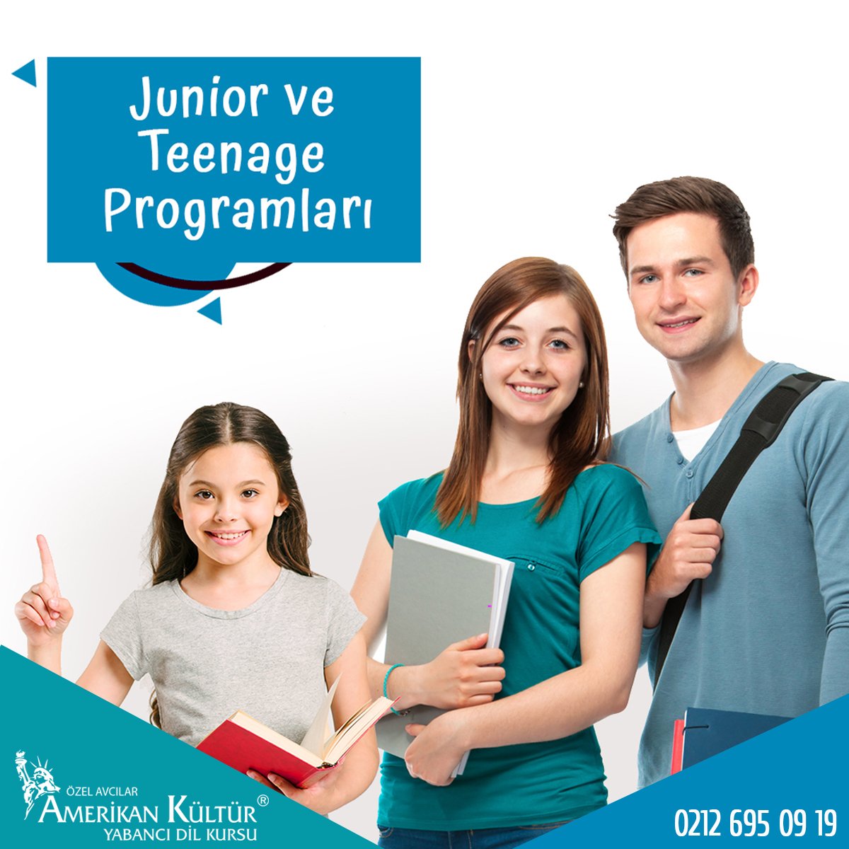 8-17 yaş grubu çocuk ve genç öğrencilerimiz seviyelerine uygun tamamı pedagojik formasyona sahip Türk ve yabancı eğitmenlerimiz ile konuşma odaklı ve sosyalleşmeye yönelik bir metotla geleceğe hazırlanır.

Detaylı Bilgi:0 212 695 09 19
amerikankulturavcilar.com/junior

#ingilizceeğitim