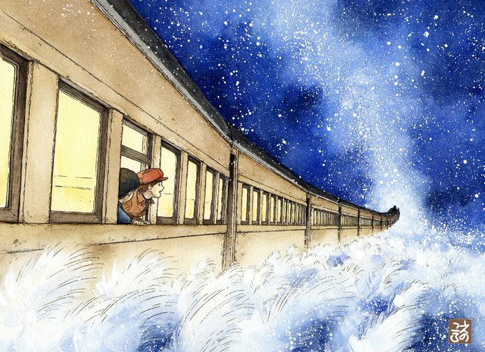 銀河鉄道の夜のtwitterイラスト検索結果 古い順