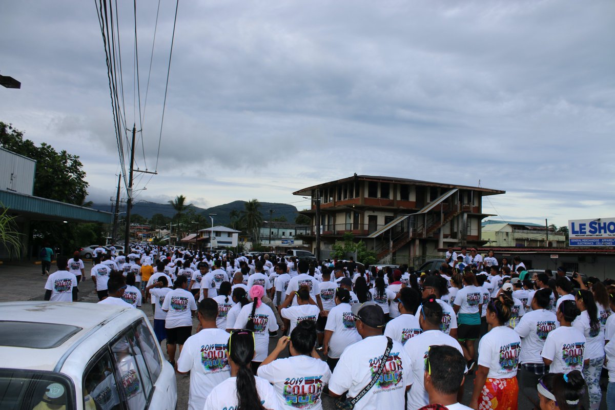 USEmbassyFSM's tweet photo. U.S. Embassy Kolonia 5k Annual Color Run to join the rest of the world to commemorate #InternationalDayofTheGirl #UnscriptedAndUnstoppable πΊπΈπ«π²π΄. https://t.co/JejsRQylrv