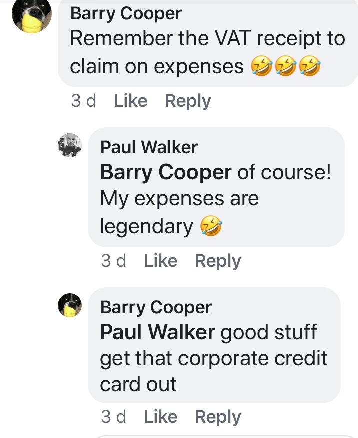 Interesting take from Paul Walker. As destination manager for Carlisle don’t you think you should be focussing on supporting local biz not making a joke on FB? @CarlisleCC <a href="/jasongooding/">Jason Gooding</a> <a href="/toryjohnm/">John Mallinson</a> @JohnStevensonMP <a href="/newsandstar/">News & Star</a> @cfmradio <a href="/BBC_Cumbria/">BBC Cumbria</a> @cfmradio <a href="/ColinGlover2/">Colin Glover</a>