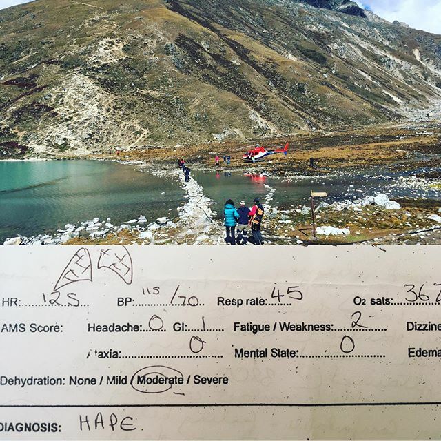 IPPGUK's tweet photo. The trekking season is getting busier for the IPPG team, with 4 helicopter evacuations so far this week and patients being treated for #HAPE #AMS #sepsis 
We’re very grateful for supportive trekking companies enabling speedy evacuations of trekkers and p… https://t.co/m2F89DrWX4 https://t.co/IjoIZT6bnS