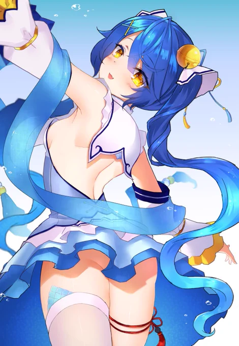 なんかあまみゃの機が熟してる感じなので私のFAも再掲ですみゃ
#天宮こころ 